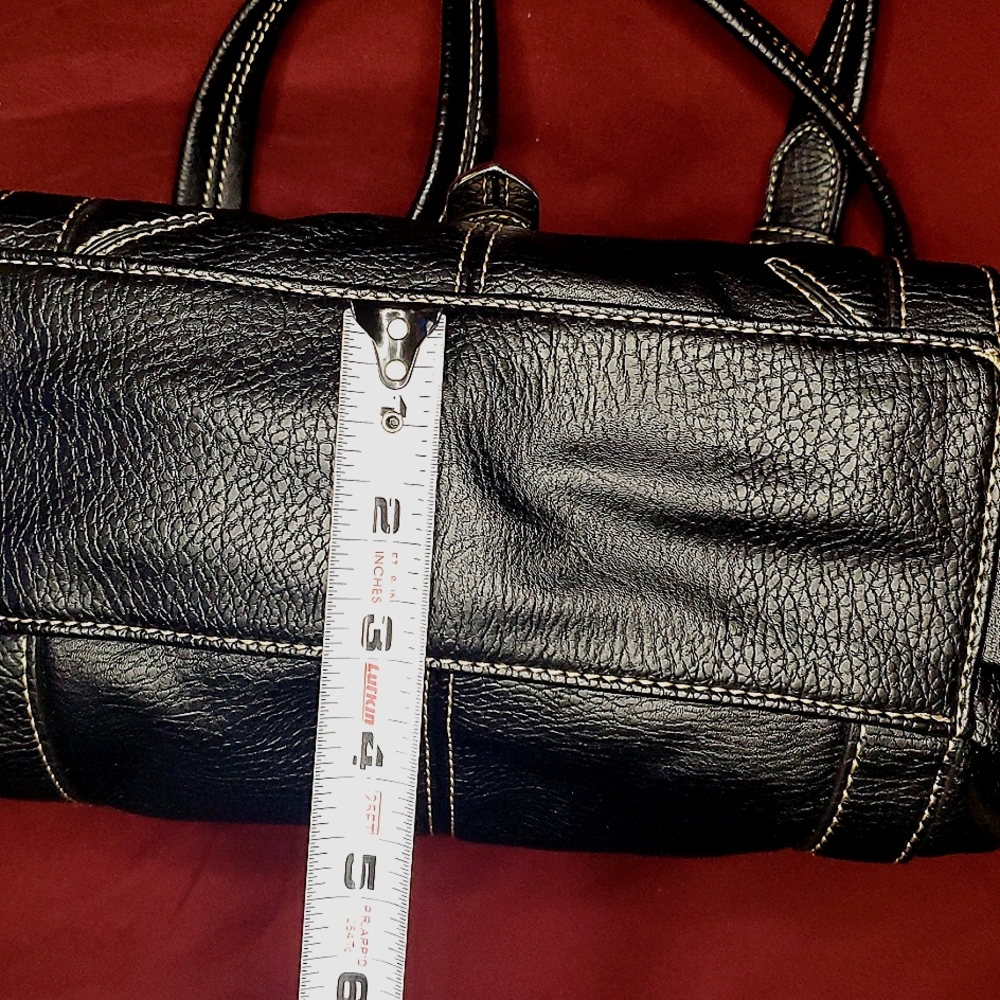 Black Faux Leather Handbag‎ - Picture 9 of 11
